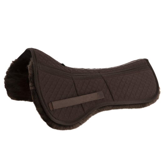 Korrektionspadd i fårskinn utan kant, dressyrmodell